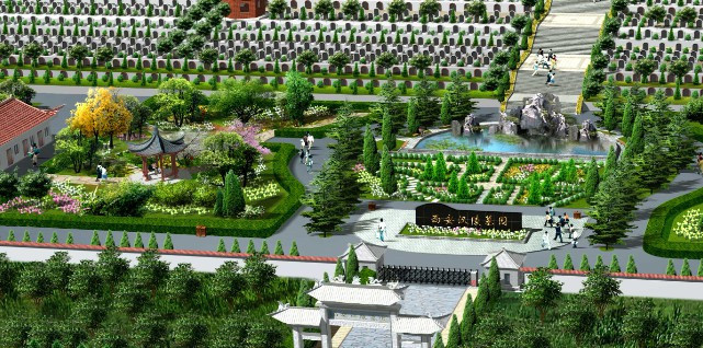 西安附近都有哪些墓園，西安最好的墓園